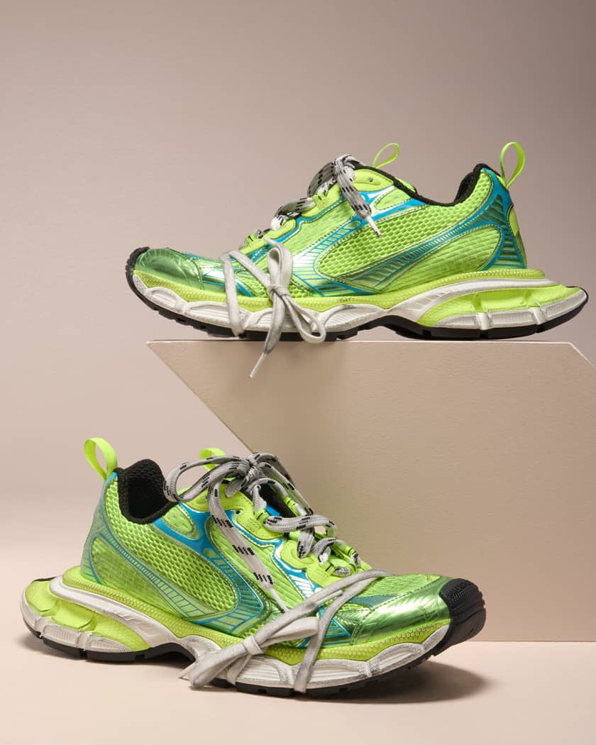 Balenciaga runners mens green outlet