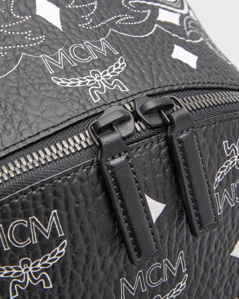Mcm Stark Leather Handbag