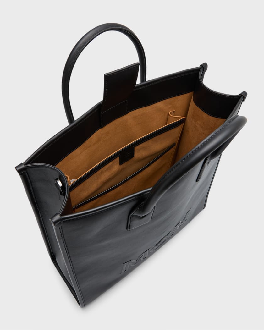 Leather tote bags for clearance men
