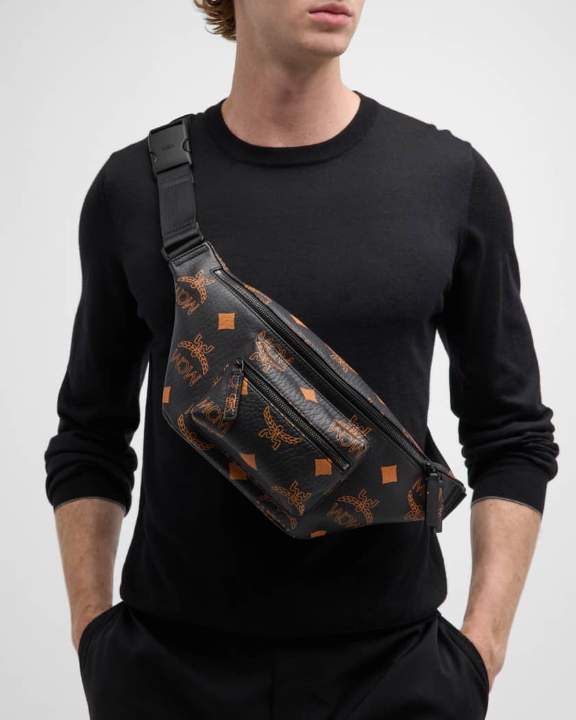 Mcm fursten visetos medium belt bag clearance