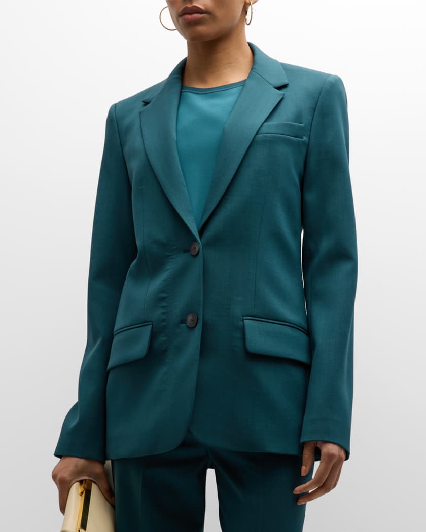 Stretch Wool Blazer