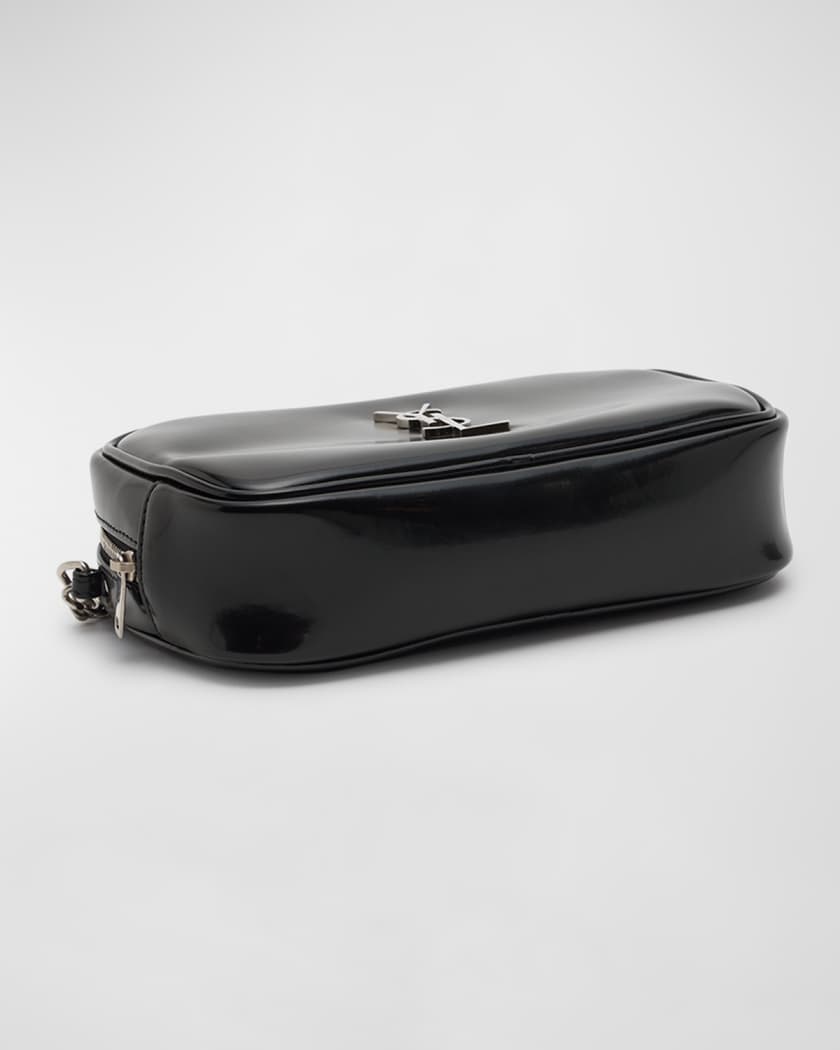 Mini lou ysl monogram leather bag online