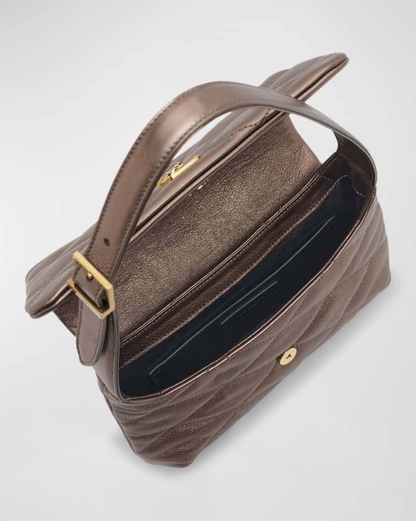 Le 57 Flap YSL Shoulder Bag in Quilted Leather