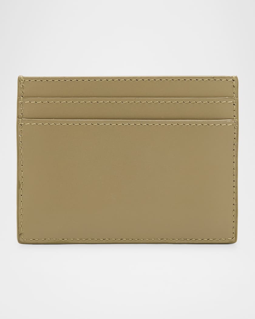 YSL Monogram Card Case in Quilted Smooth Leather