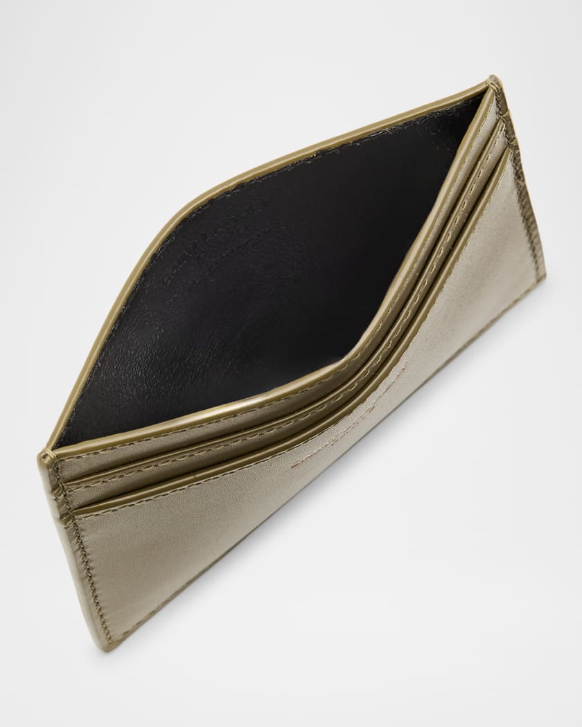 YSL Monogram Card Case in Quilted Smooth Leather