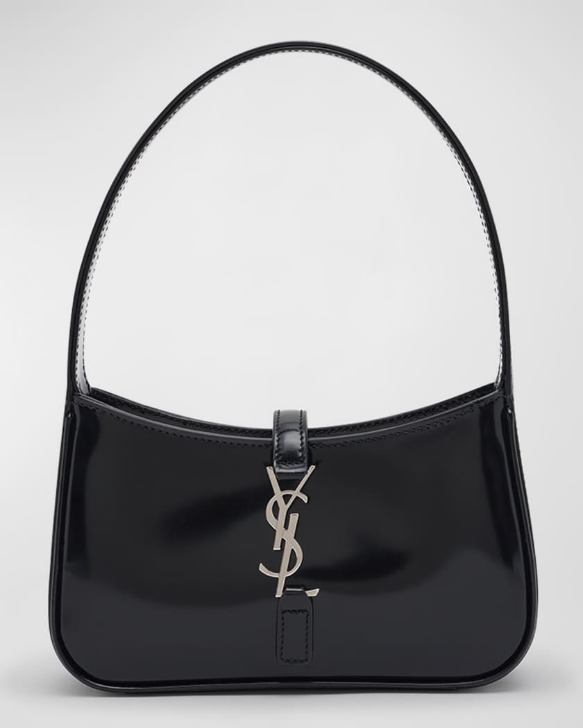 Patent leather bag top