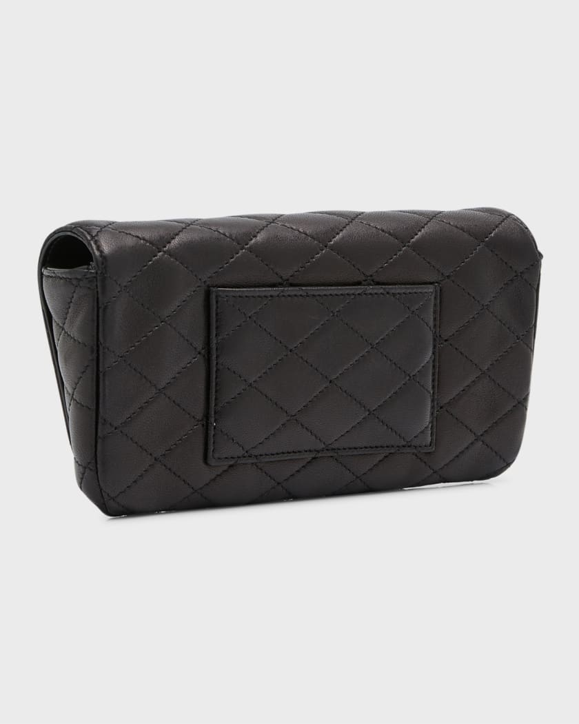 Saint Laurent Gaby Phone Holder YSL Crossbody Bag in Quilted