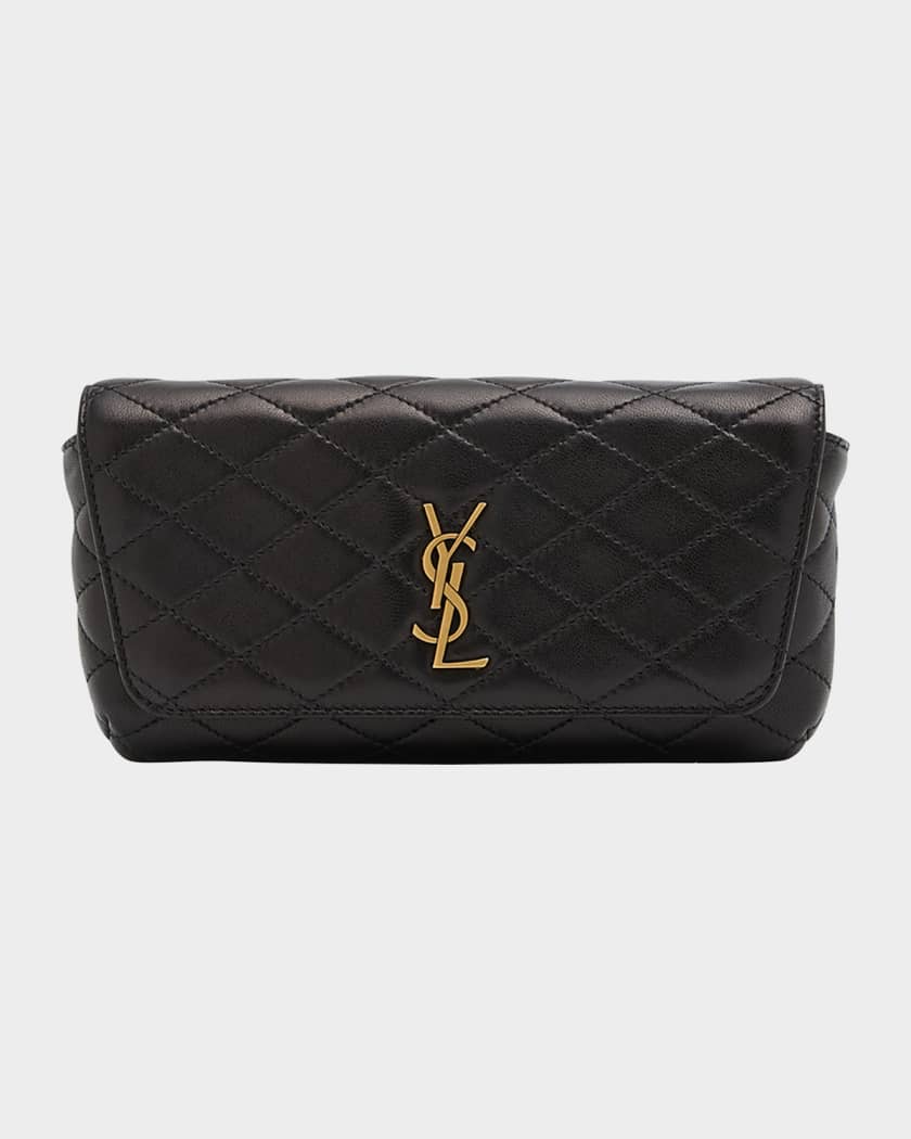 YSL I Pad Pouch in Black - Saint Laurent