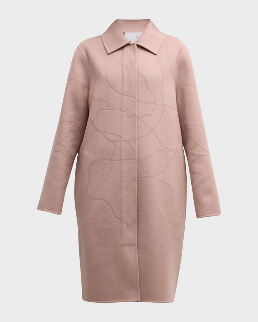 Neiman marcus cashmere coat top