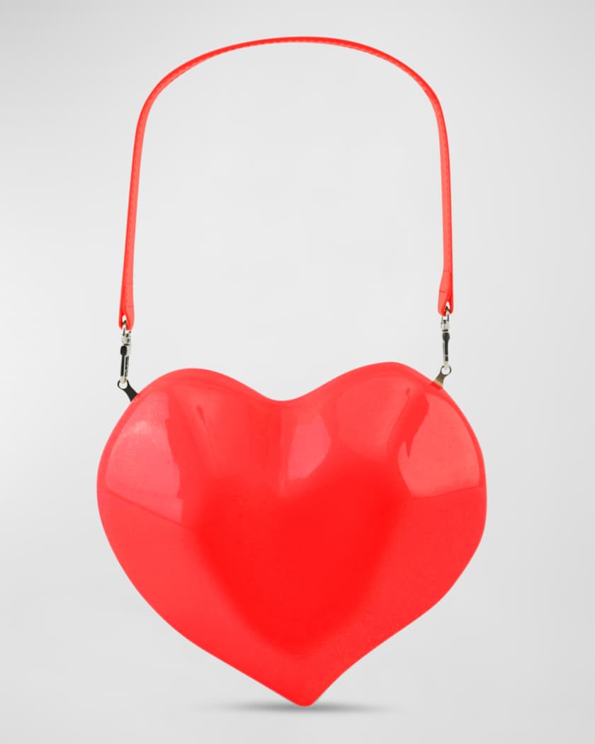 Molded Heart Bag in Retro Red – Simon Miller