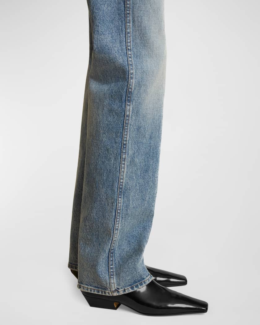 Danielle High-Rise Straight-Leg Jeans