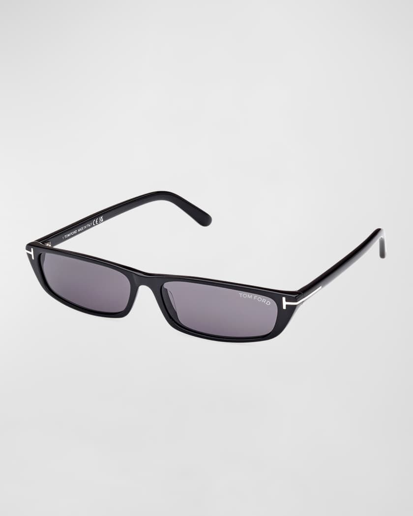 Alejandro Acetate Rectangle Sunglasses