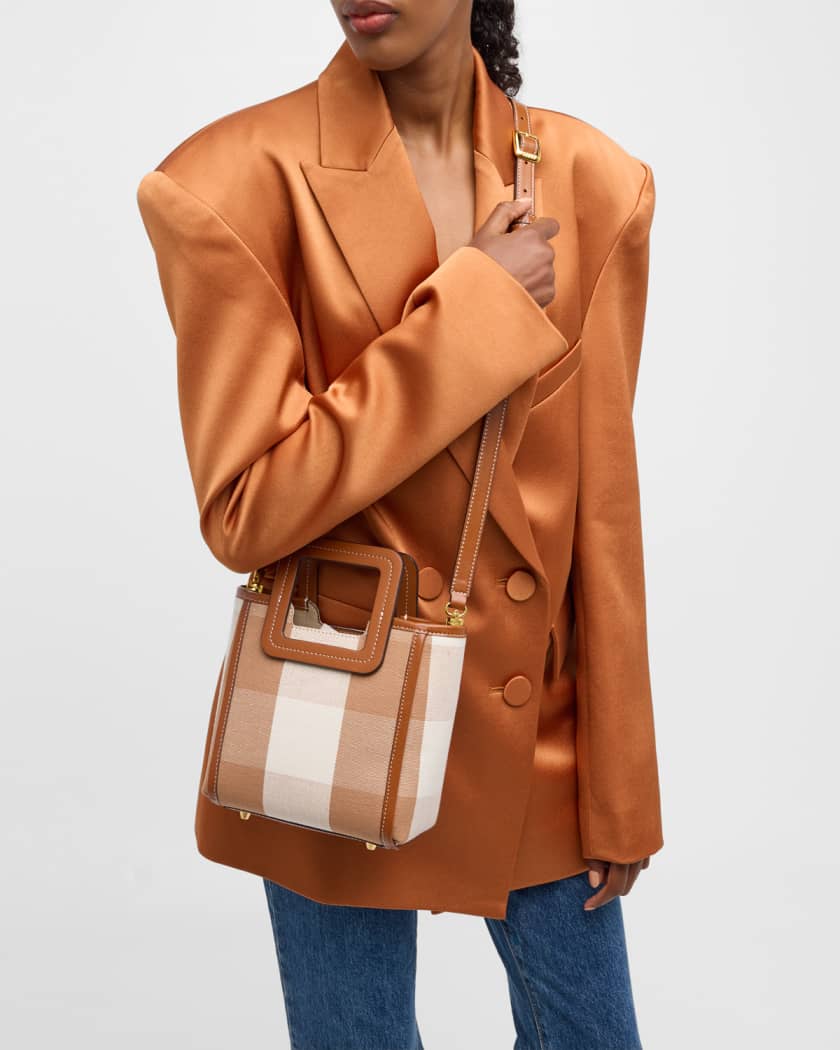 Mini Shirley Leather Top Handle Bag