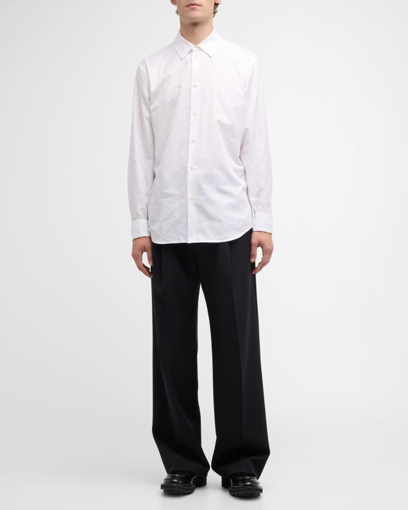 Men's Barocco Jacquard Sport Shirt