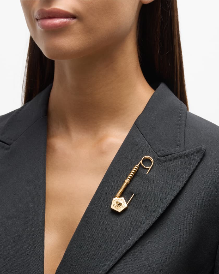 Versace Logo brooch, Women's Jewelery
