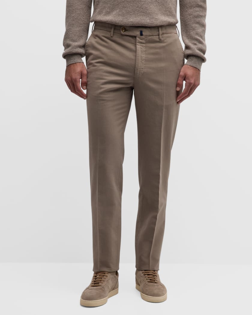 Incotex Men's High Cotton Doeskin Pants | Neiman Marcus