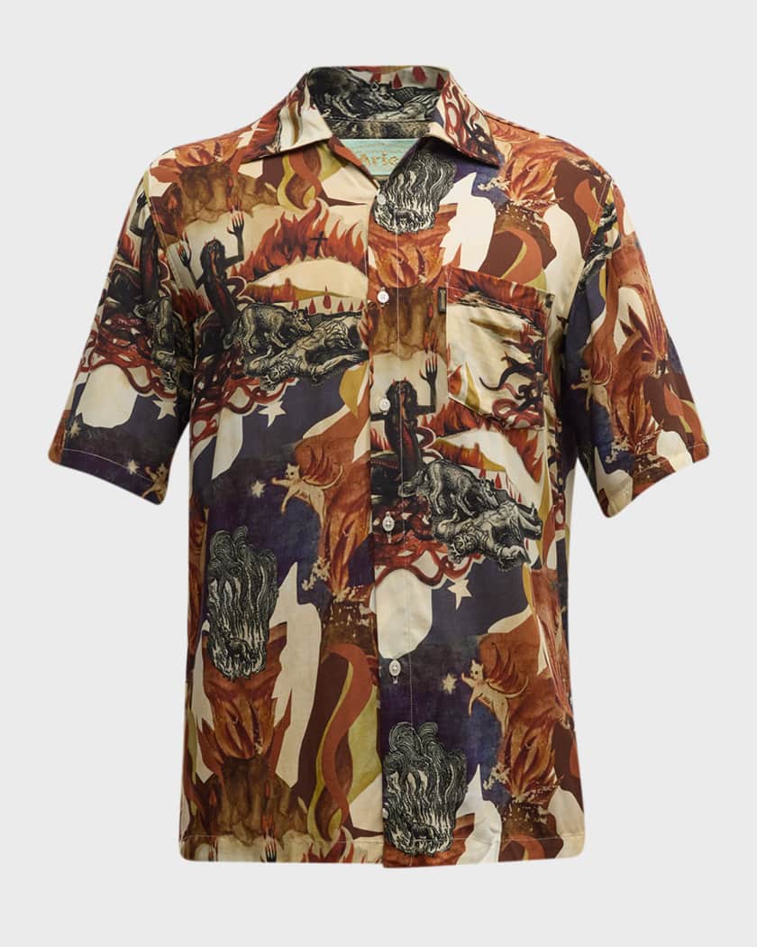 Aries Men's Monster Hawaiian Shirt