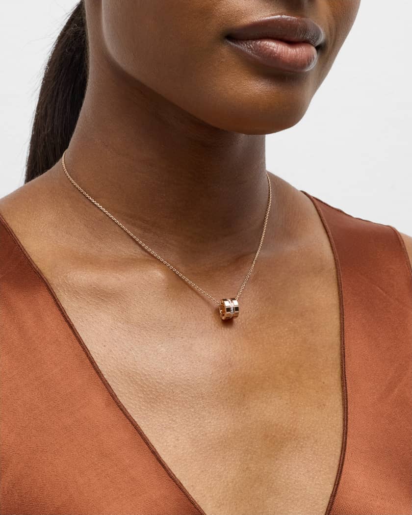 Chopard 18kt rose gold Ice Cube necklace - Fairmined Rose Gold