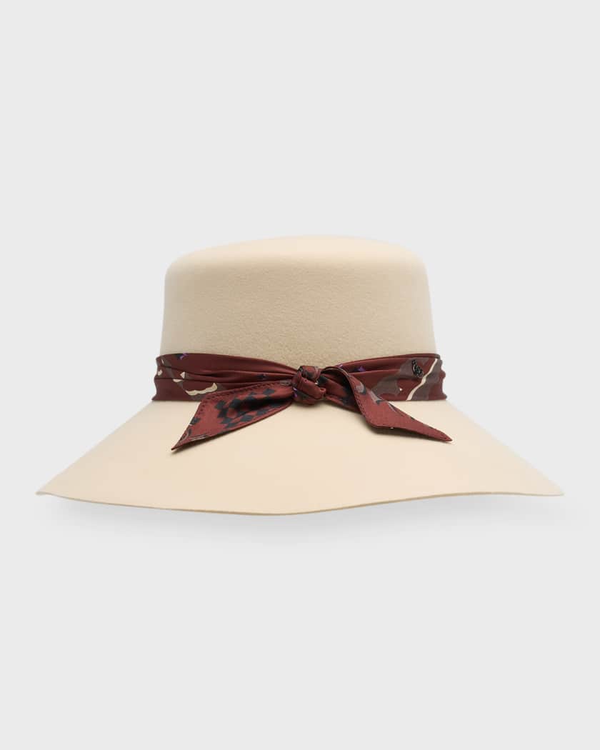 Saint Laurent Straw Panama Hat - I-MAGAZINE Inc