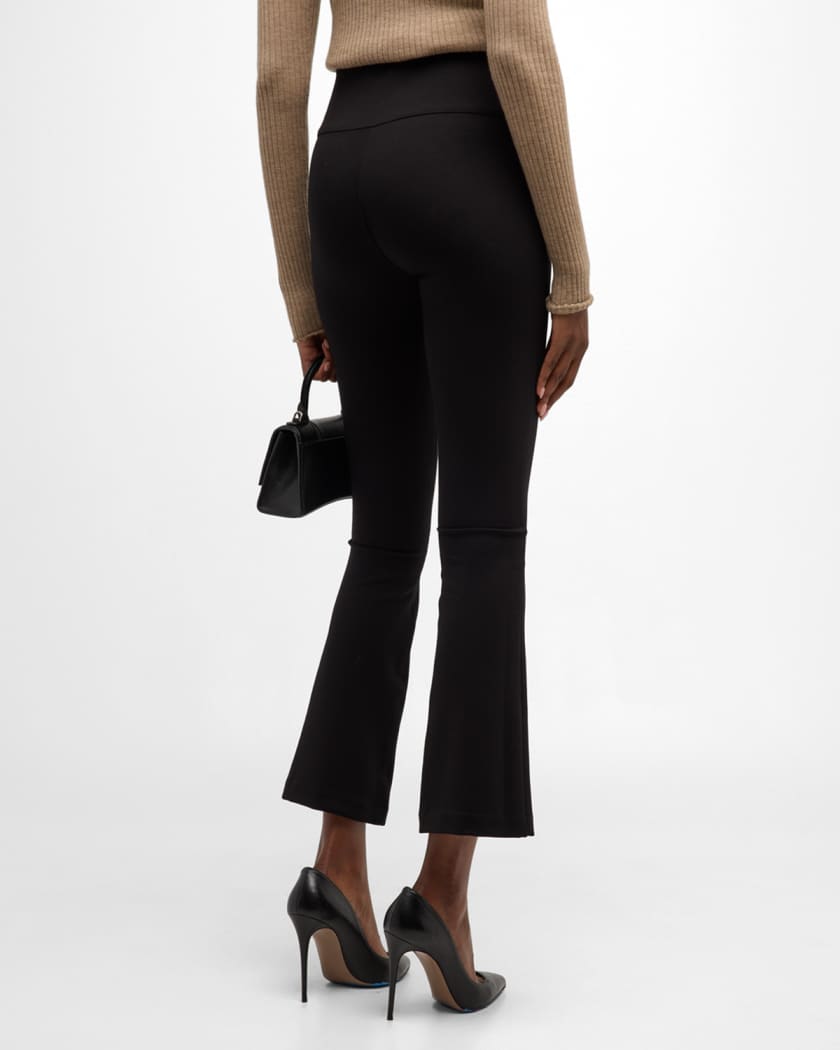 Kick flare black pants store