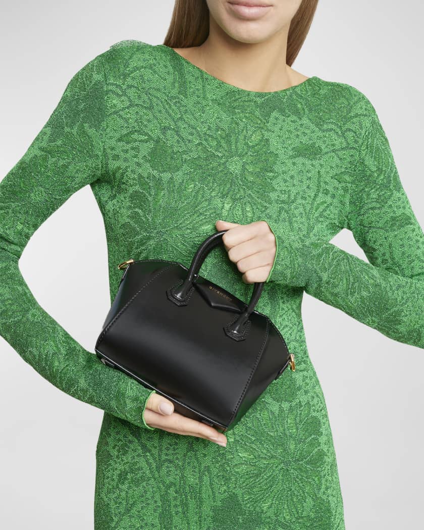 Antigona Toy Top Handle Bag in Box Leather