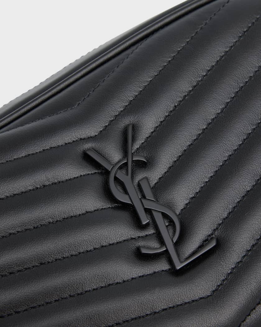 Lou matelassé calfskin leather camera bag saint laurent best sale