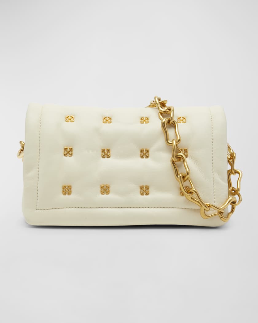 White Detachable Chain Shoulder Bag