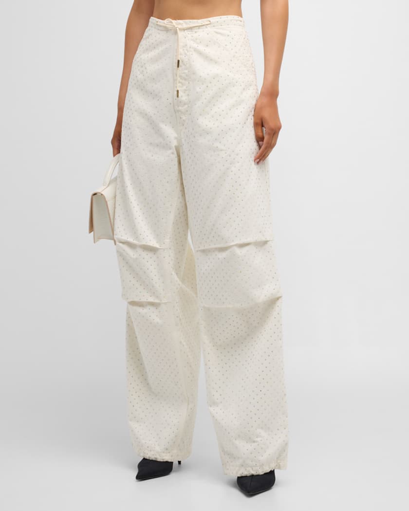 Pleated Ankle Pants - Daiseye