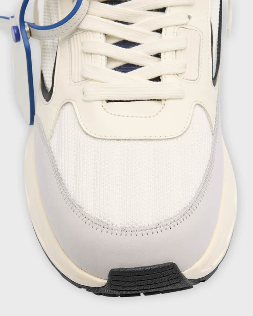 Off-White Men's Kick Off Mesh Running Sneakers