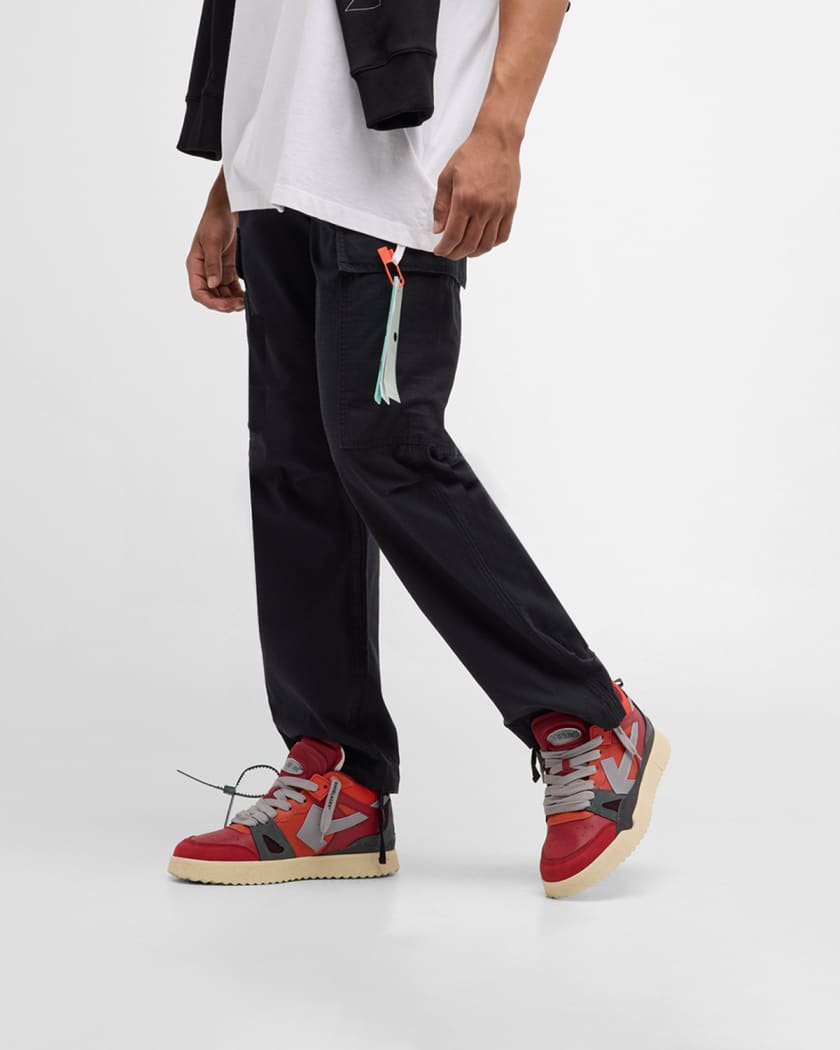 OFF-WHITE Sponge Mid Top White Green
