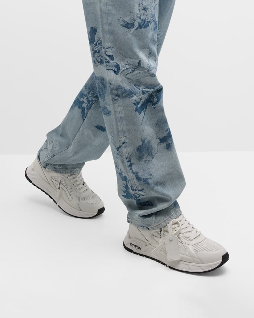 Off white runner sneaker discount