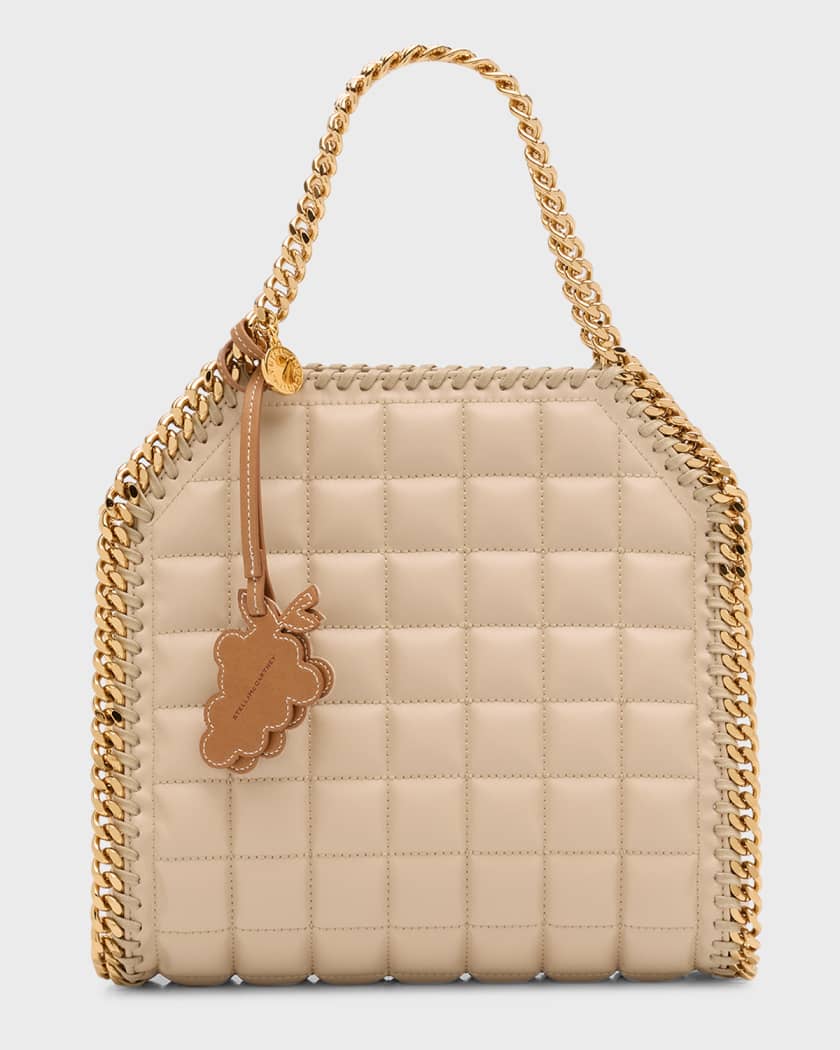 Stella McCartney Falabella Mini Quilted Chain Tote Bag | Neiman Marcus