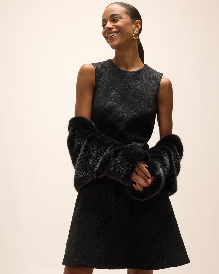 Mink shrug hotsell