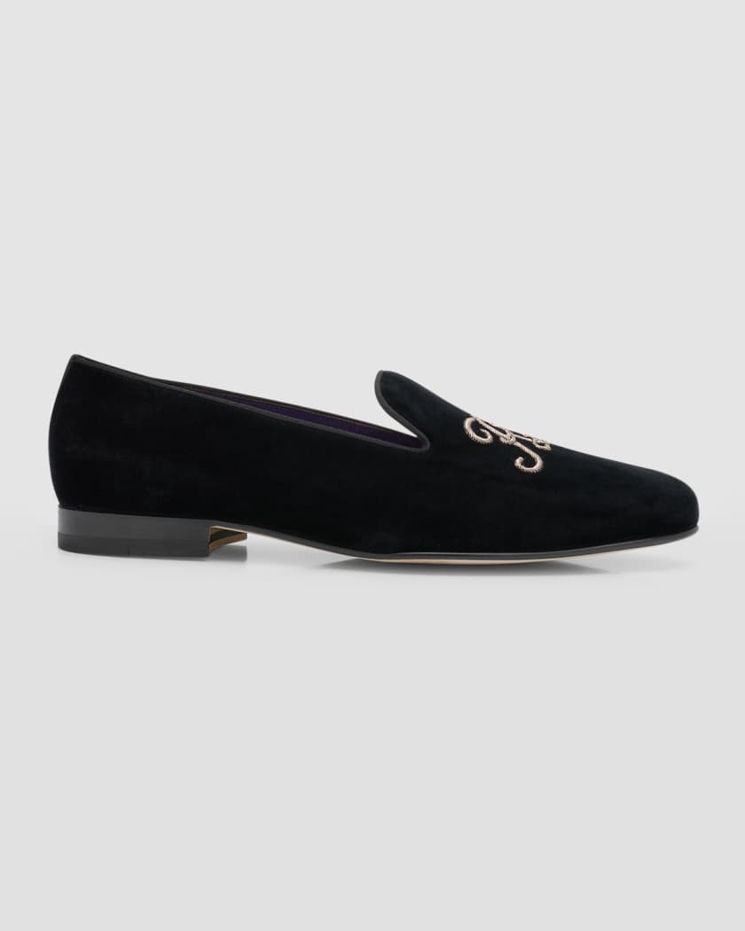 Ralph lauren online smoking slippers