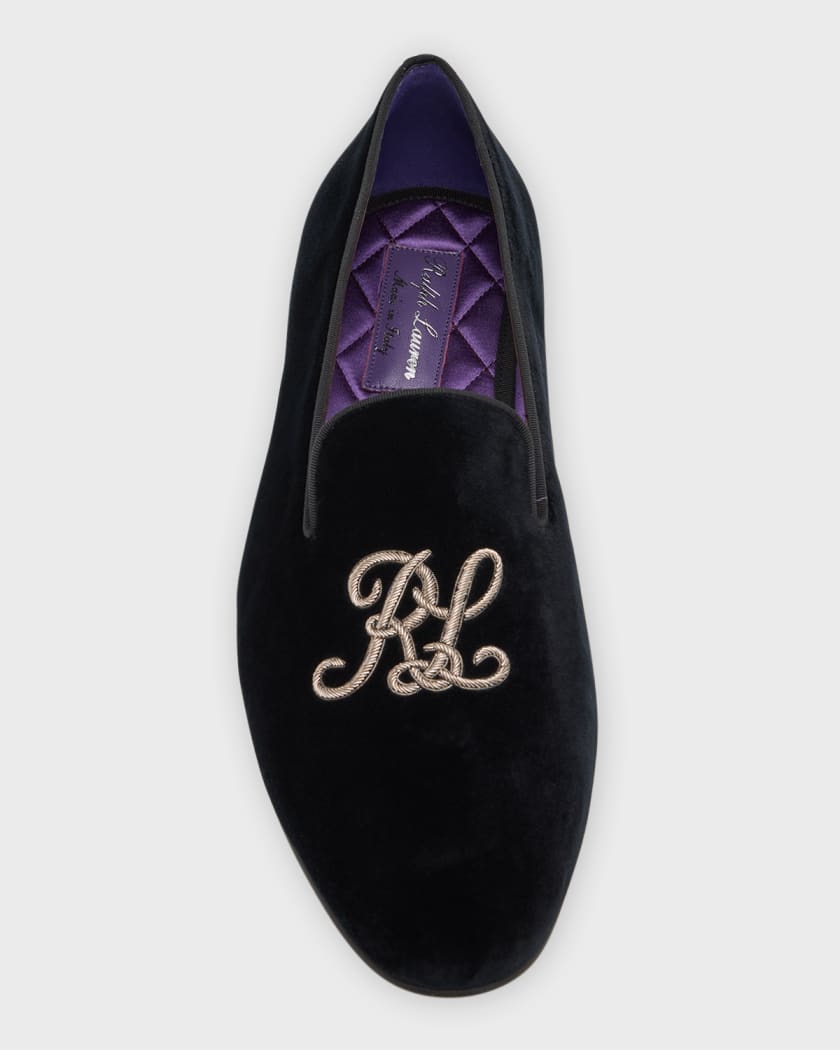 Ralph Lauren Purple Label Men s Alonzo Embroidered Velvet Smoking
