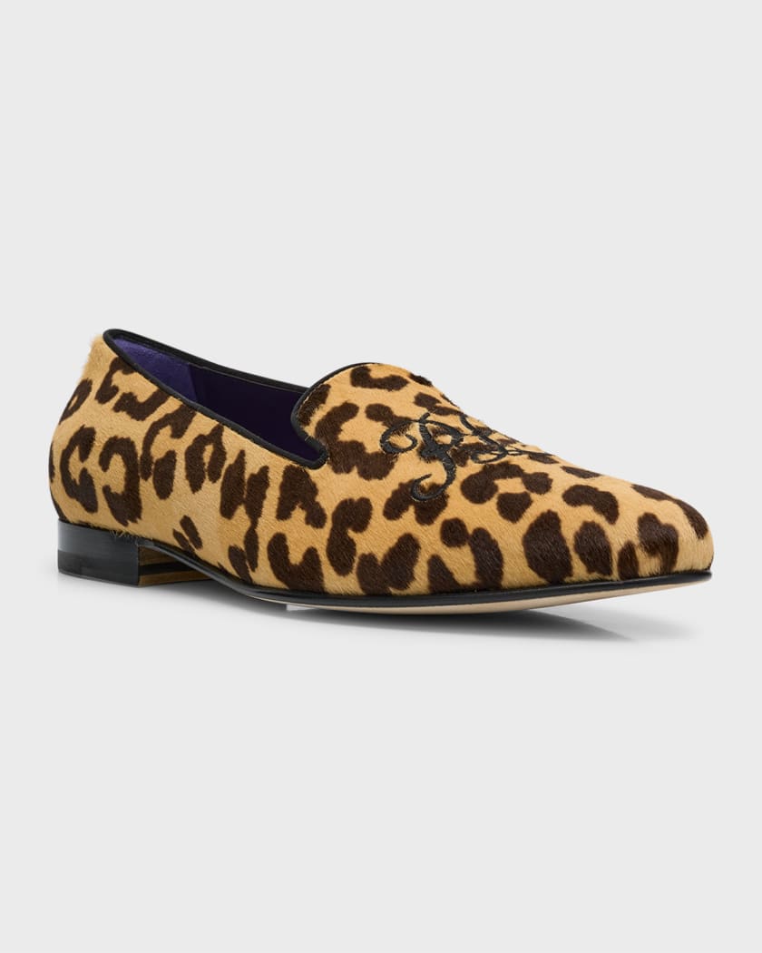 Ralph lauren leopard shoes hotsell