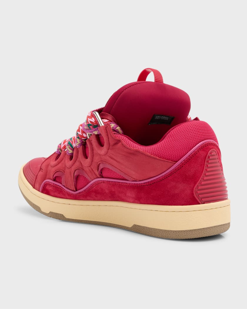Men's Curb Chunky Low-Top Sneakers