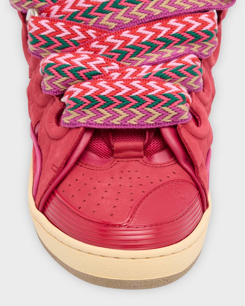 Men's Curb Chunky Low-Top Sneakers