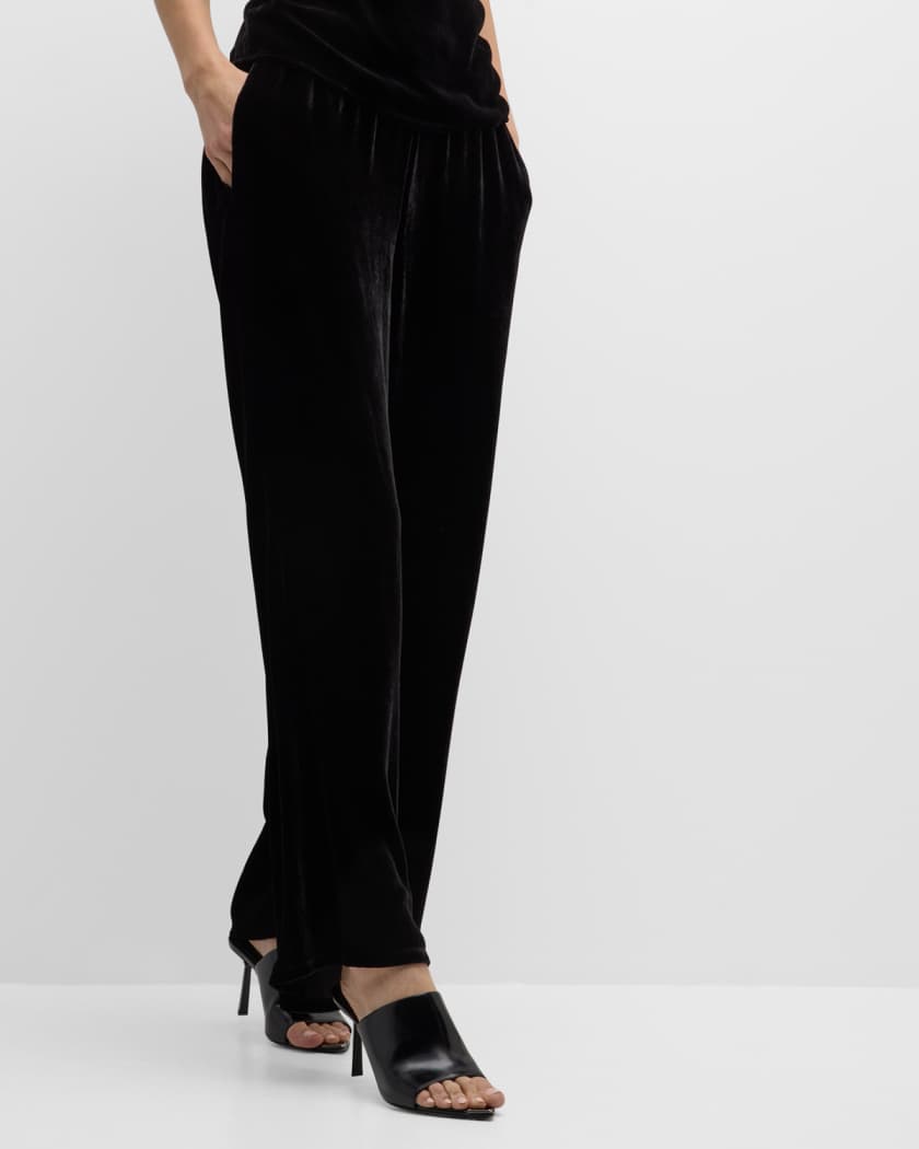 Eileen fisher velvet pants online