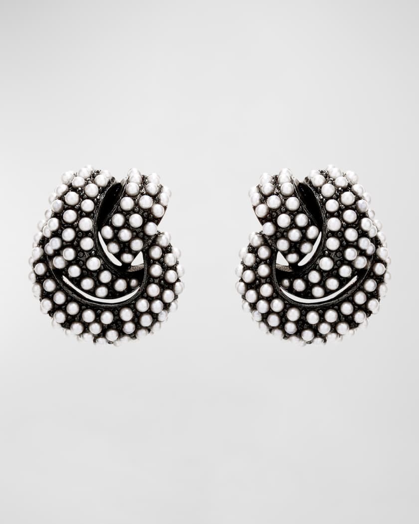 Neiman marcus oscar clearance de la renta earrings