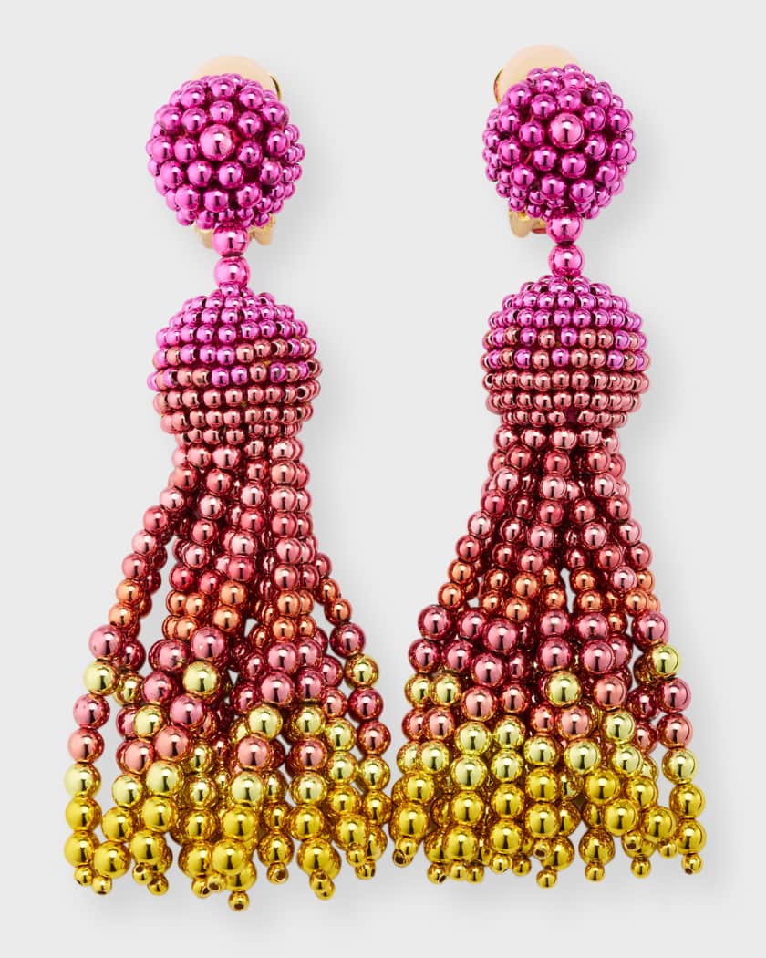 Neiman marcus oscar shop de la renta earrings