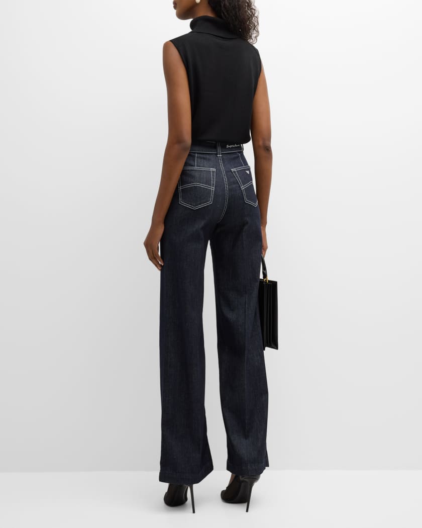 GmarShops, emporio armani high-rise jeans