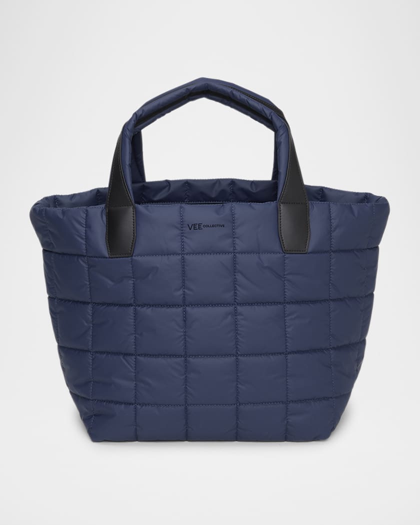 VeeCollective Porter Medium Water-Resistant Quilted Tote Bag