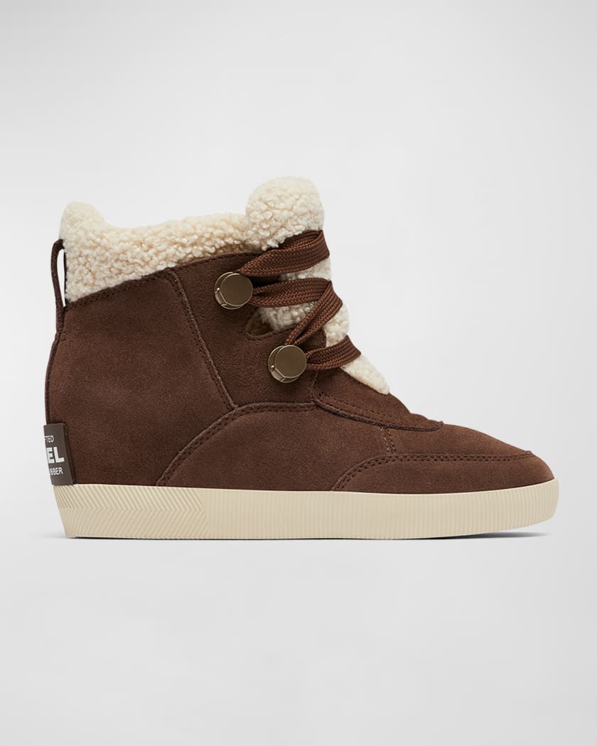 Out N About Wedge Sneaker Booties