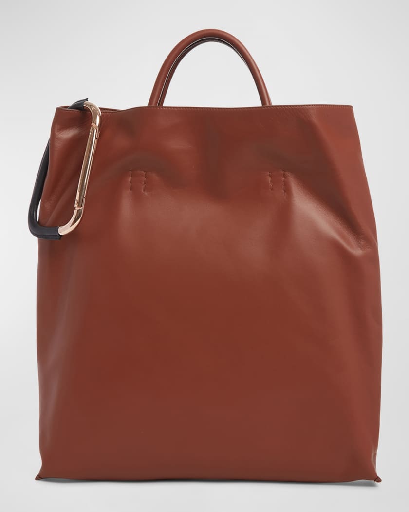 Gabriela Hearst Eileen North-South Leather Tote Bag