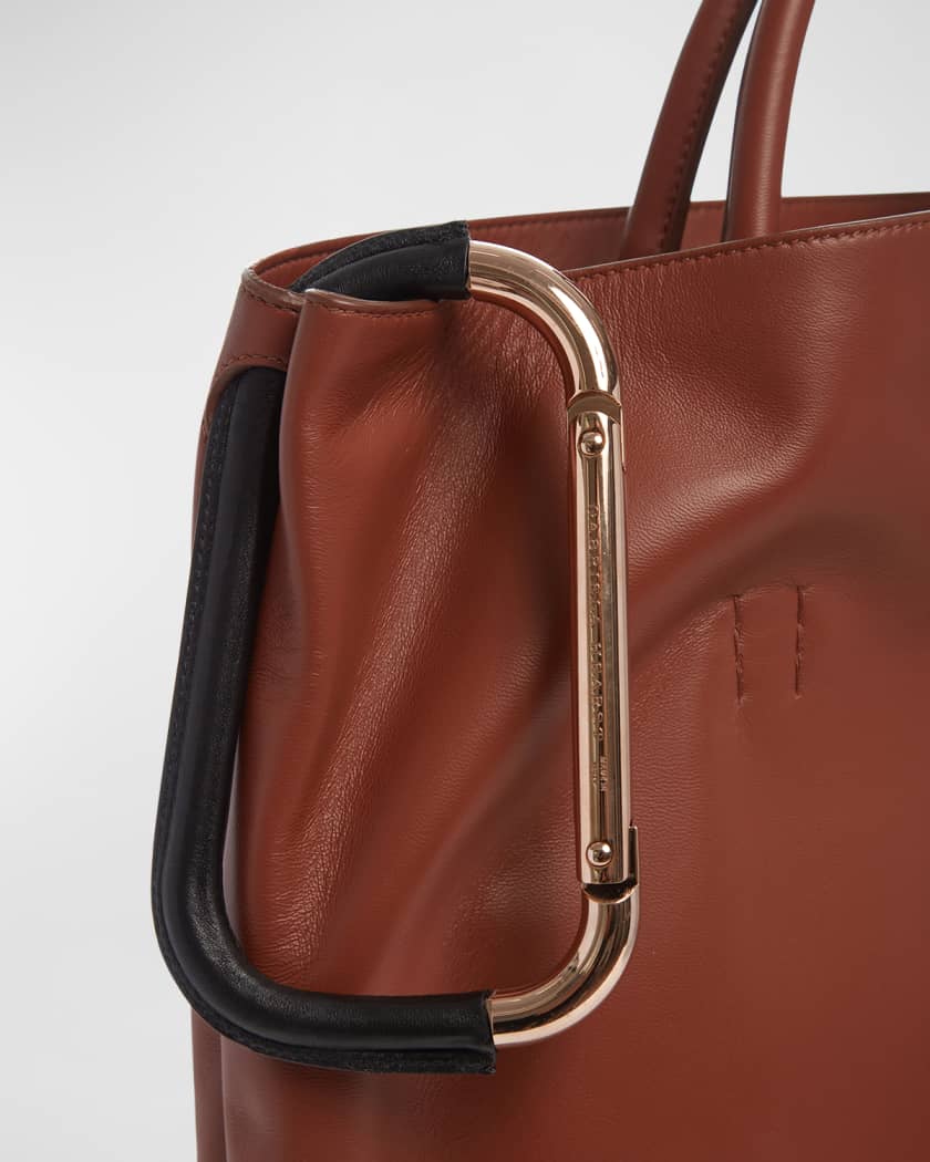 Gabriela Hearst Eileen North-South Leather Tote Bag