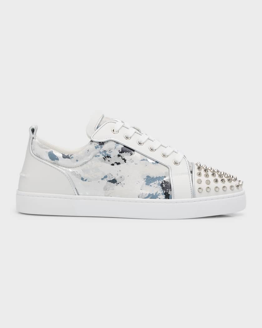 White spike louboutin sales