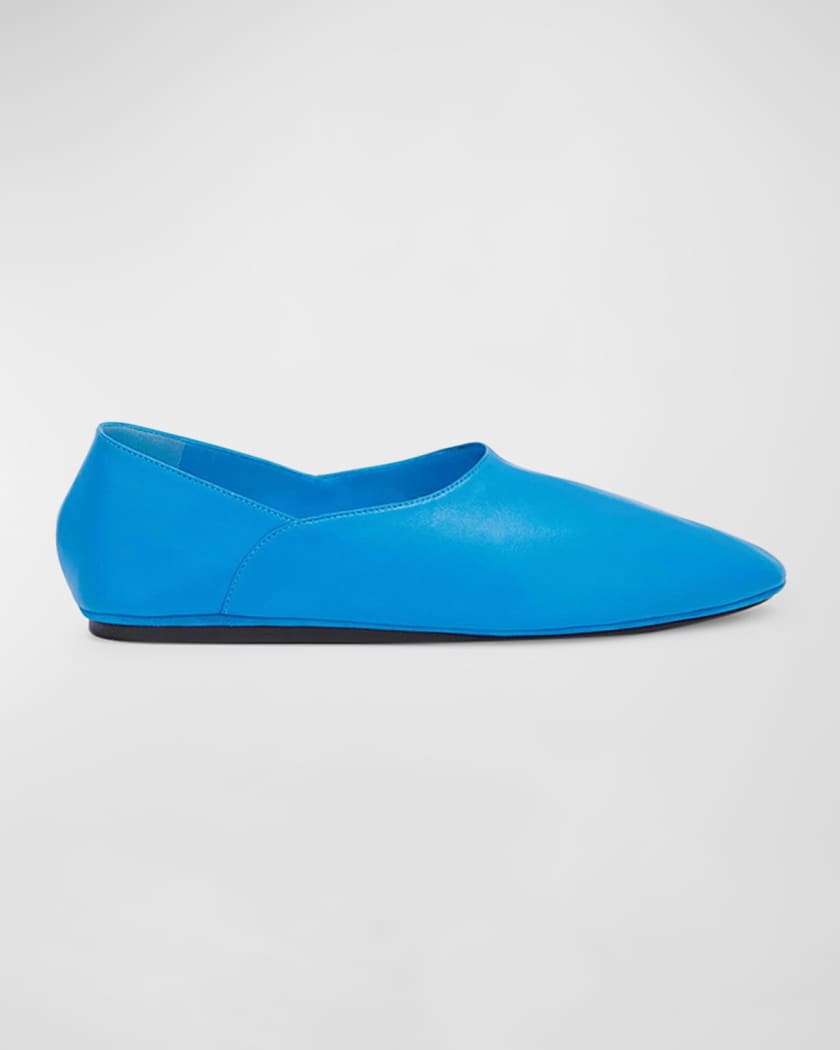 Jil Sander JS Plus Lambskin Ballerina Flats