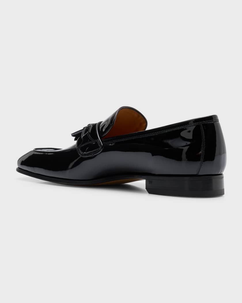 Patent tassel loafers mens outlet