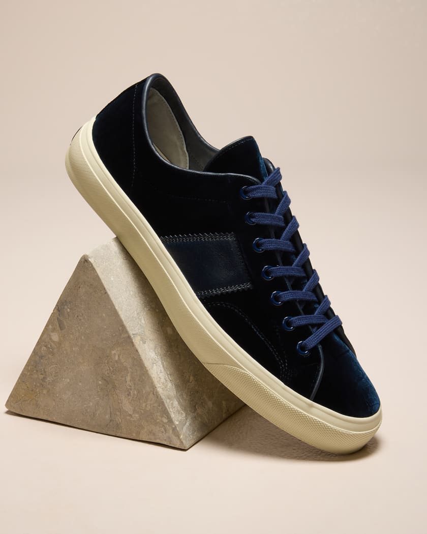 Tom ford velvet sneakers deals